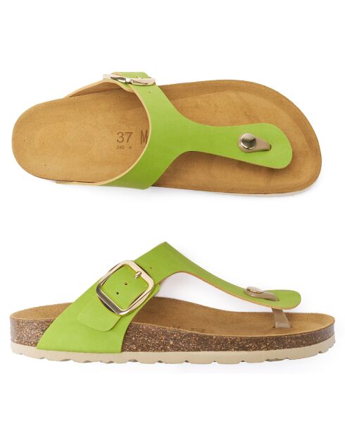 Groene sandalen Blanca