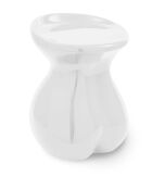 Weißer Körperhocker - 42,5x37,5 x50 cm