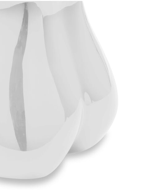 Kruk met witte carrosserie - 42,5x37,5 x50 cm