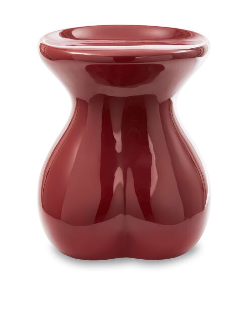 Bordeauxrode lichaamskruk - 42,5x37,5 x50 cm