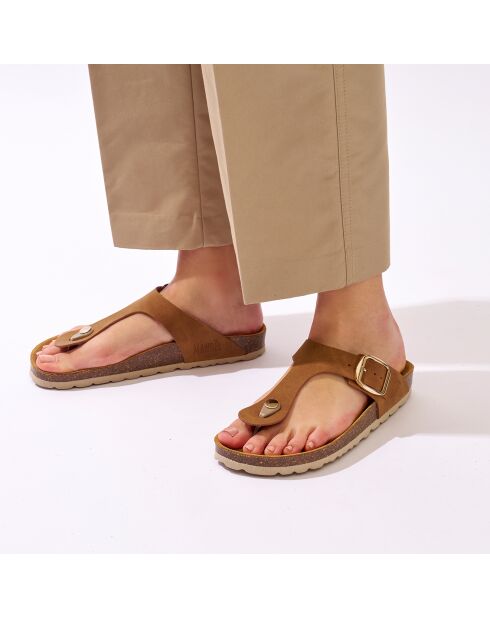 Sandales Blanca marron