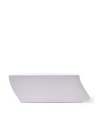 Statue Tête droite haut blanche - 56x46 x40 cm