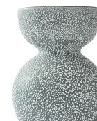 Vase Boolb dots vert foncé M - D23.2xH32 cm