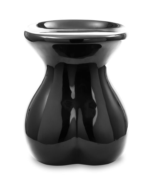 Kruk met zwarte carrosserie - 42,5x37,5 x50 cm