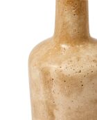 Bougeoir whisky beige - D12.5xH32.9 cm