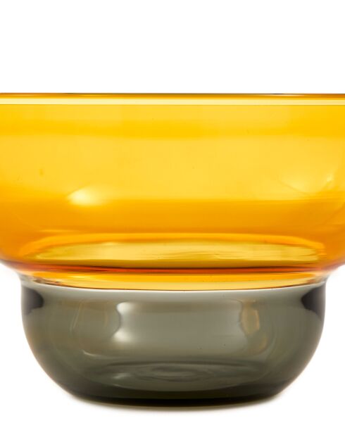 2 Tassen Mizu Kiri gelb/grün - D10xh6 cm