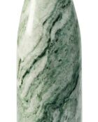 Bougeoir en forme de bouteille vert foncé - D8.5xH47 cm
