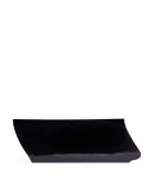 Statue Tête droite haut noire - 56x46 x40 cm