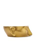 Statue Tête gauche haut dorée - 56x46x40 cm