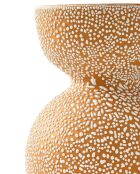 Vase Boolb dots orange M - D23.2xH32 cm