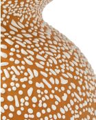 Vase Boolb dots orange M - D23.2xH32 cm