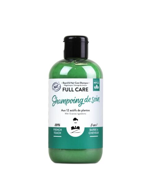 Full Care - Shampoing de soin barbe & cheveux - 250 ml