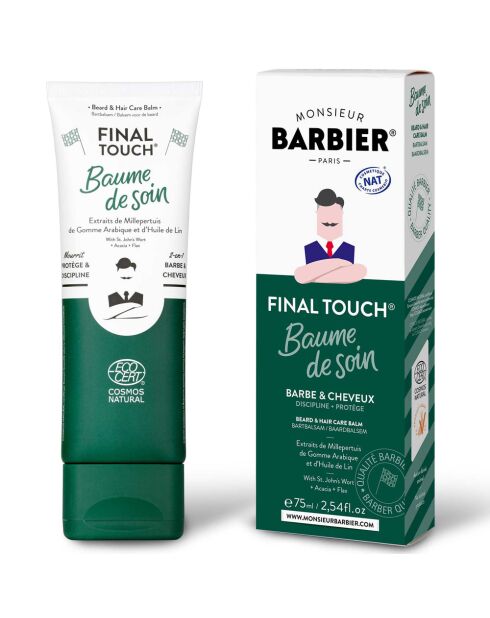Final Touch - Baume de soin barbe & cheveux - 75 ml