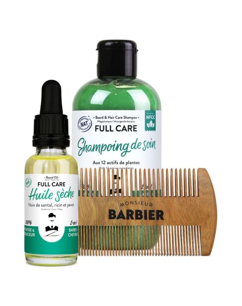 The Barbe & Cheveux Box - Coffret soin barbe