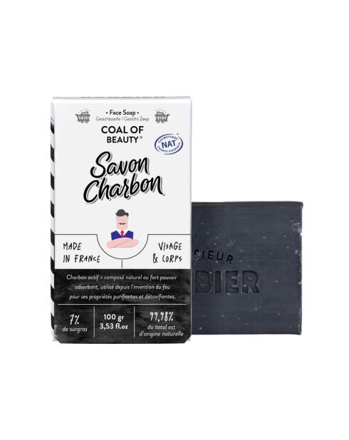 Coal Of Beauty - Savon visage & corps - 100 g