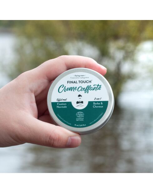 Final Touch - Crème coiffante barbe & cheveux - 75 ml