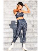 Legging Fleur gradient