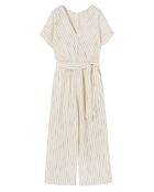 Koreki jumpsuit in gebroken wit