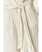 Koreki jumpsuit in gebroken wit