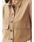 Beigefarbene Weste Alati