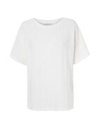 Aviva gebreide blouse gebroken wit