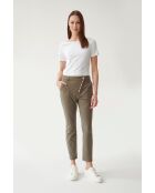 Mikaja weiße Strickbluse