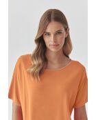 Blusa in maglia arancione Estetina