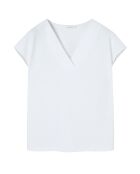 Weiße Strickbluse Navix