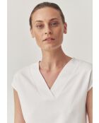 Weiße Strickbluse Navix