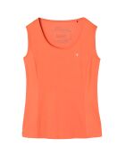 Blouse tricotée Cecilia intensive orange