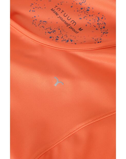 Cecilia intensiv orange Strickbluse