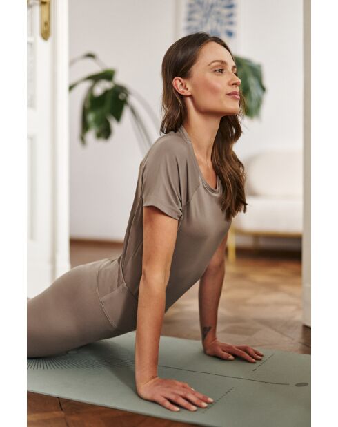 Blouse tricotée Elena beige