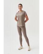 Blouse tricotée Elena beige