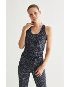 Blouse tricotée Filipina black