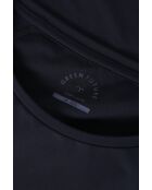 Marineblaue Strickbluse Elena