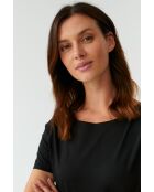 Mikaja schwarze Strickbluse