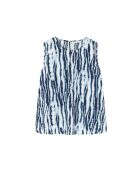 Marineblauwe top Afina