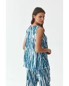 Marineblauwe top Afina