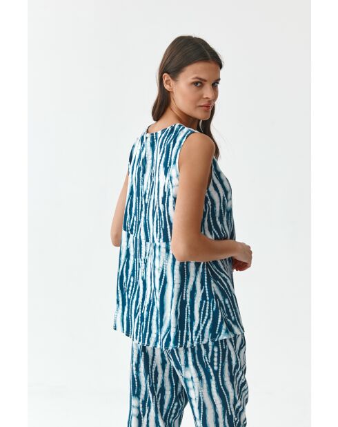 Marineblauwe top Afina