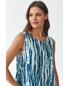 Marineblauwe top Afina