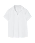 Cremefarbene Strickbluse Ambra