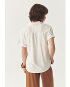 Cremefarbene Strickbluse Ambra