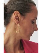 Orecchini in oro Snaky