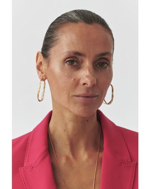 Boucles d'oreilles Snaky gold