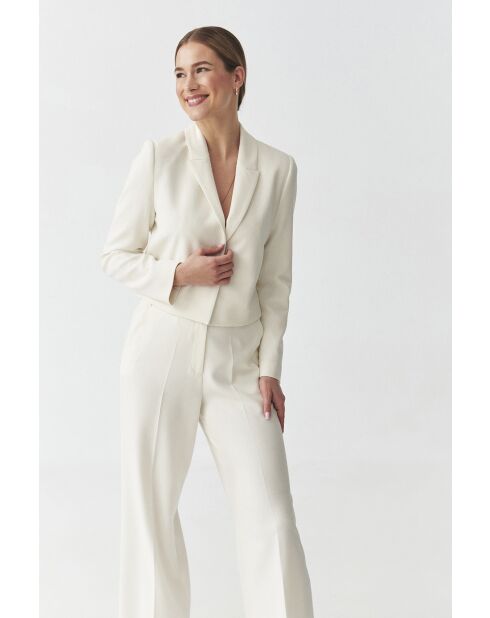 Cremefarbene Jacke Reneta