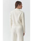 Cremefarbene Jacke Reneta