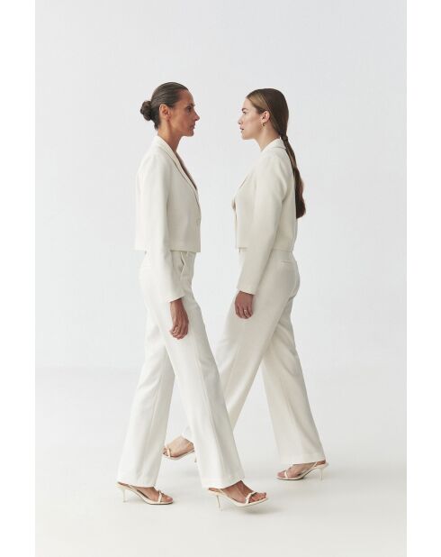 Cremefarbene Jacke Reneta