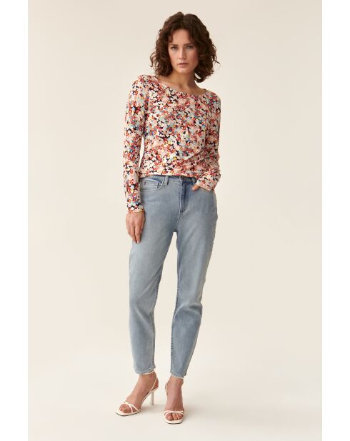 Roze gebreide blouse Elodi