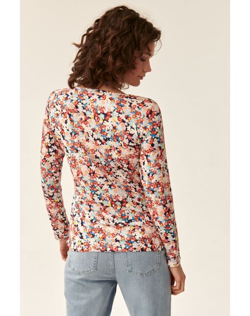 Roze gebreide blouse Elodi