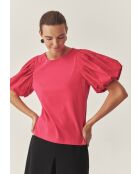 Menoria 2 cosmos rode gebreide blouse